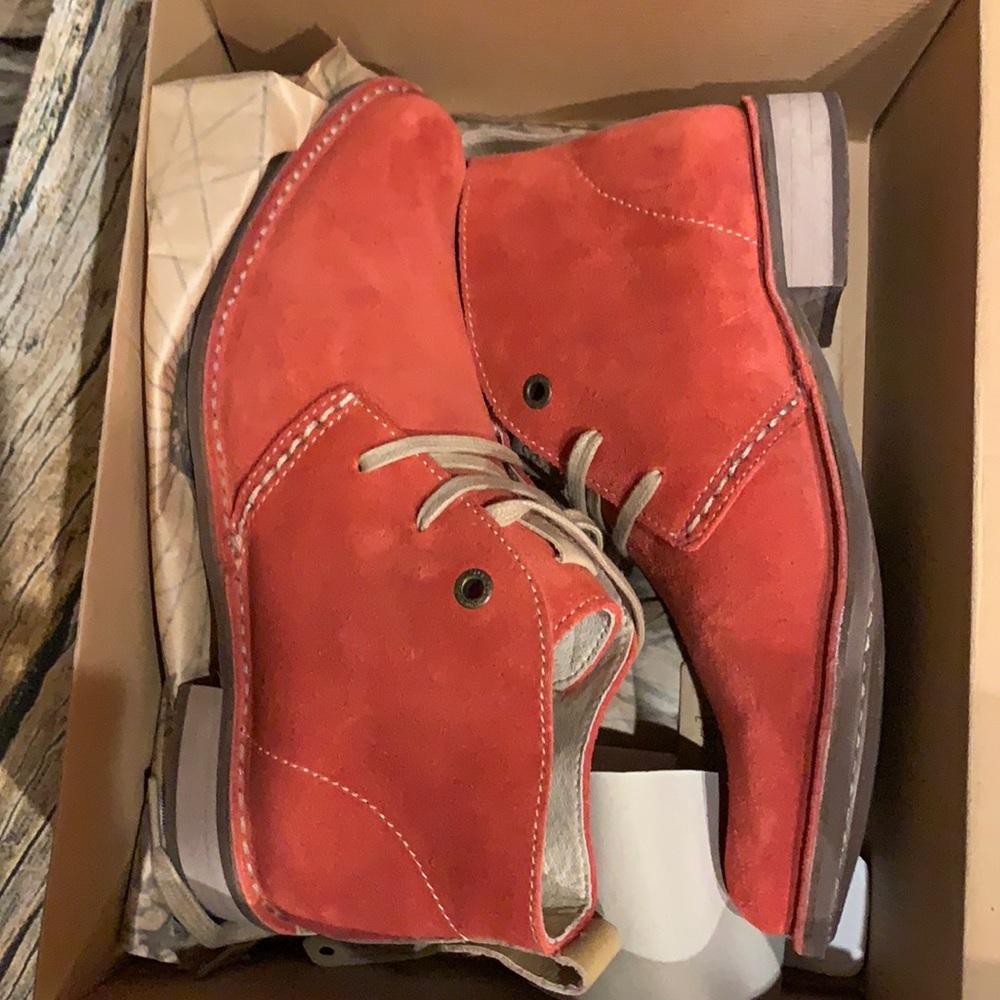 Brand new, never worn, Chukka boots